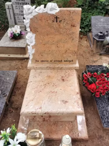Nagrobek pojedynczy Kamieniarz Szczecin 3