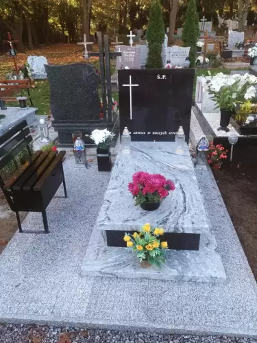 Nagrobek pojedynczy Kamieniarz Szczecin 47
