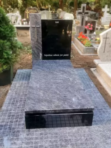 Nagrobek pojedynczy Kamieniarz Szczecin 91